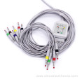 No resistance compatible Edan/Nihon Konden 10lead EKG cable